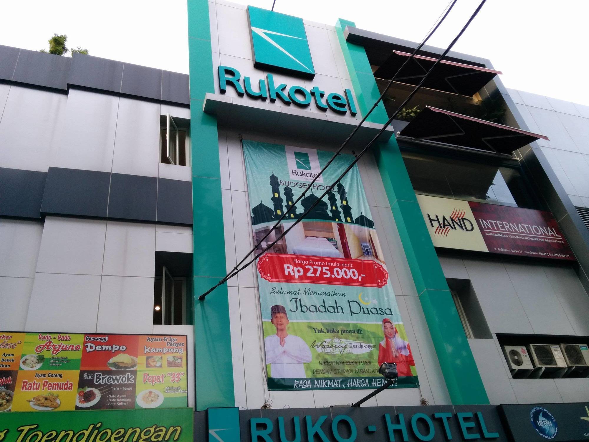 Oyo 277 Rukotel Near Rsu Adi Husada Undaan Kota Surabaya Exterior photo